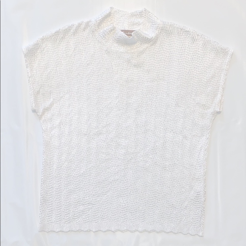 Tanjay | Blouse White Size M 100% Polyester